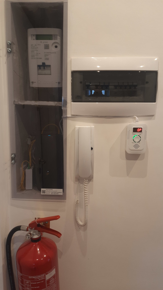 Vista generale quadro elettrico