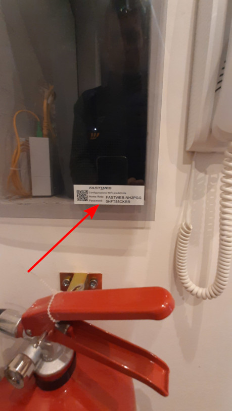 Codice quadrato WiFi